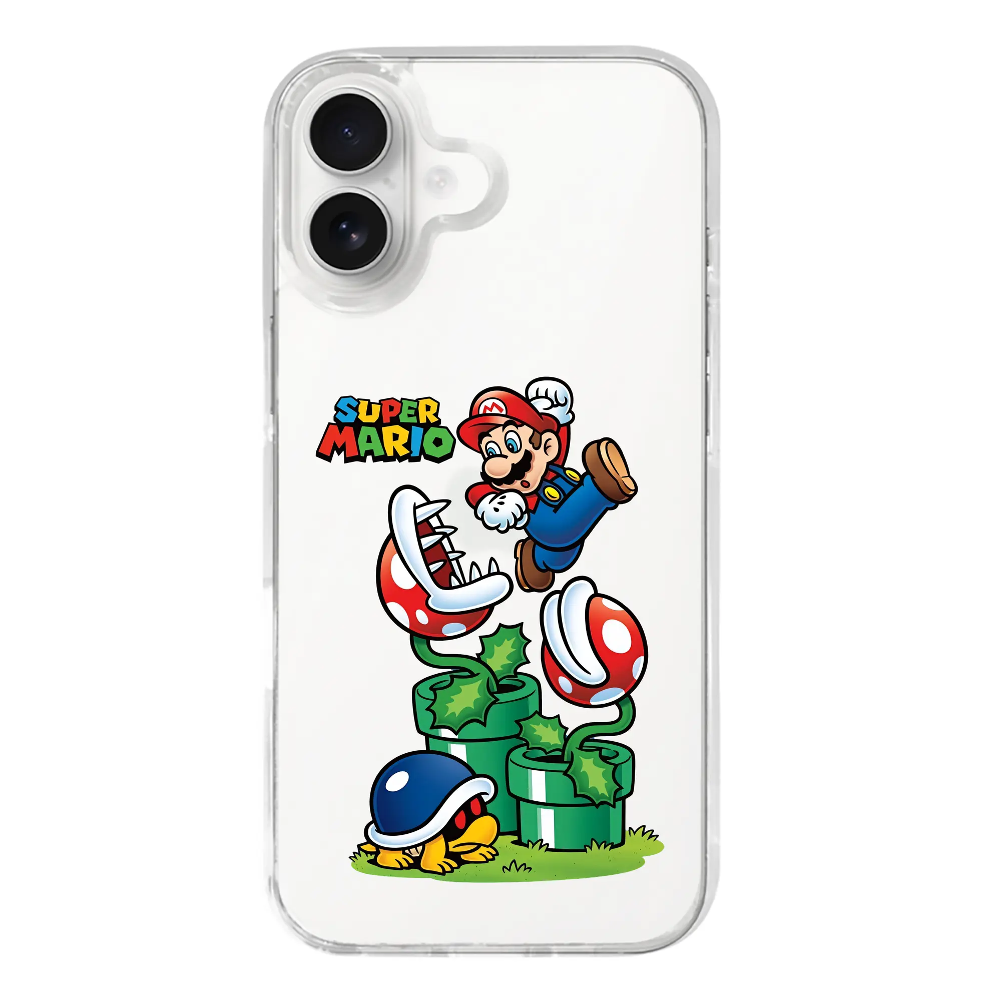 マリオ グッズ マリオ - iPhone 17シリーズ 透明スマホケース – 薄型・耐衝撃・精密フィット保護カバー